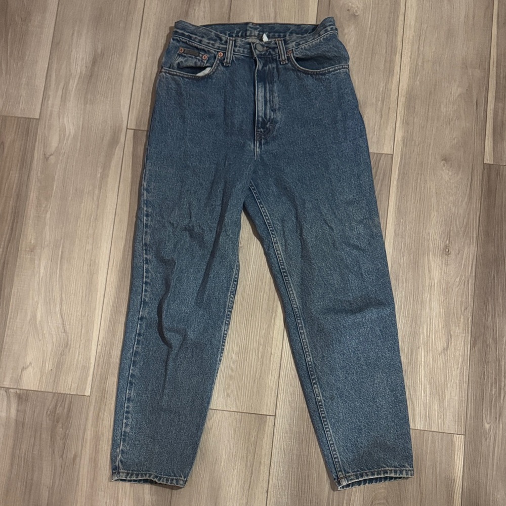 Calvin Klein Women Jeans Classic Blue Denim Vintage Y2K 90s